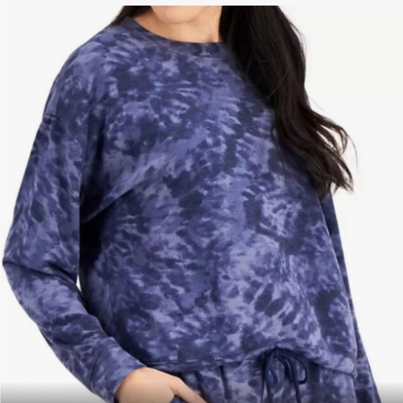 NWT blue, Jenni Intimates soft long sleeve - Picture 2 of 6